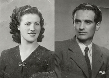 Adela Pando y Silvino Cordero